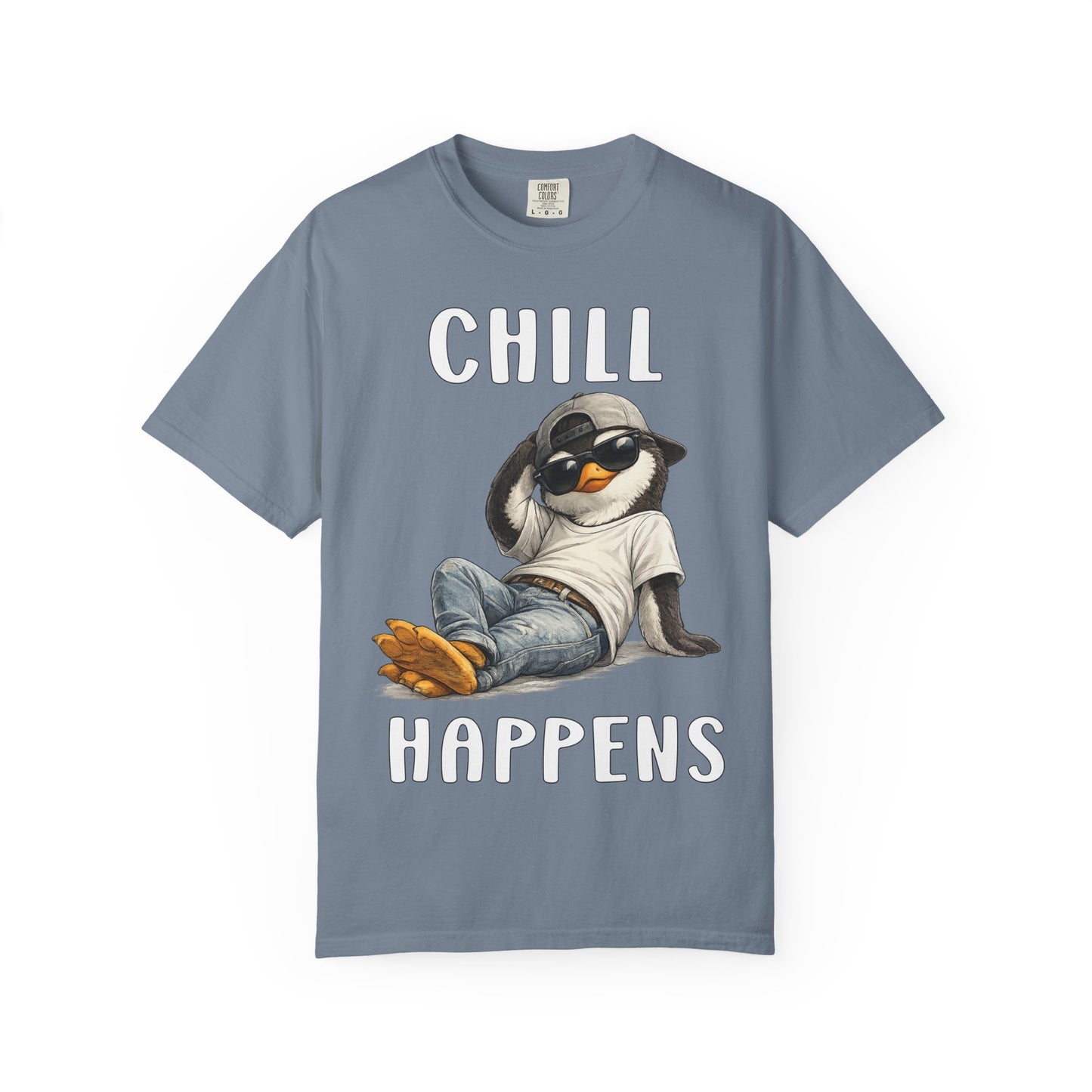 Chill Happens Boy T-shirt - Penguin Series