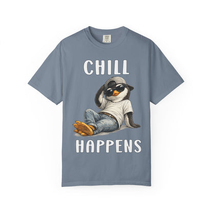 Chill Happens Boy T-shirt - Penguin Series