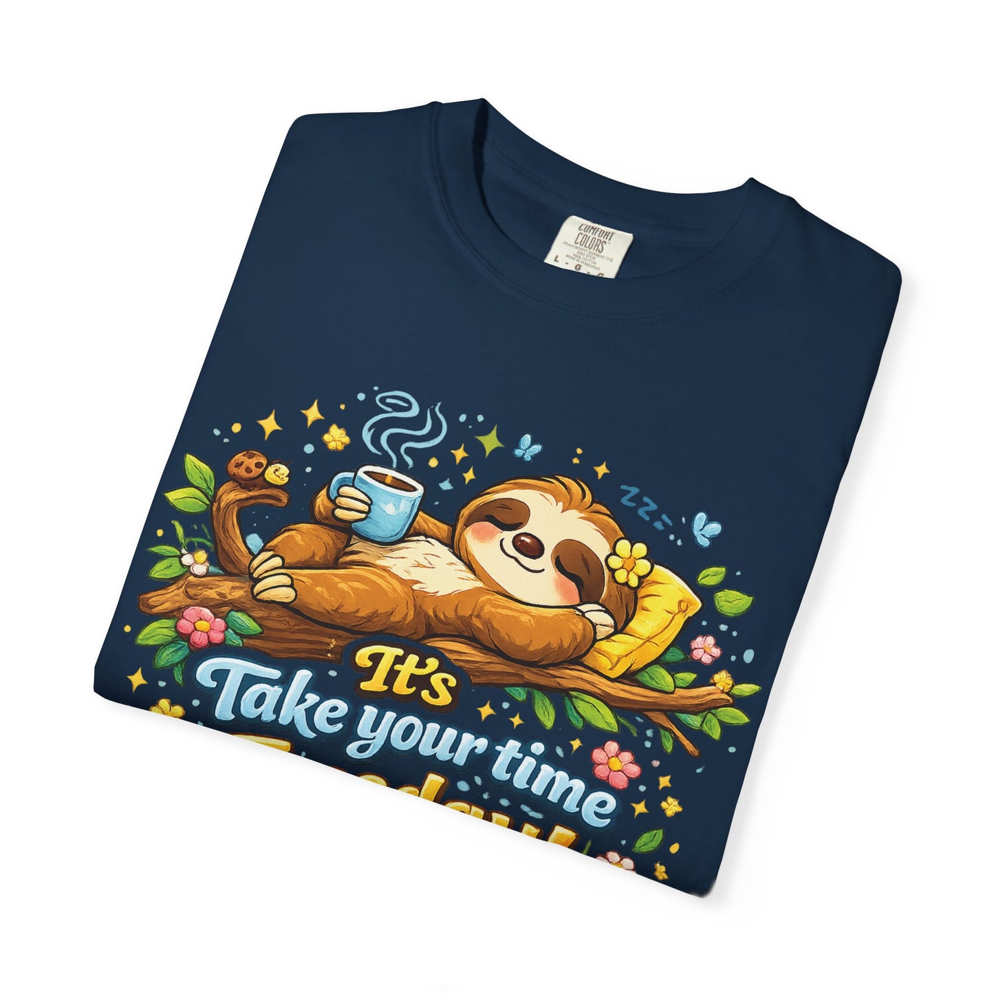 Tuesday - Procrastination Sloth Series T-shirt