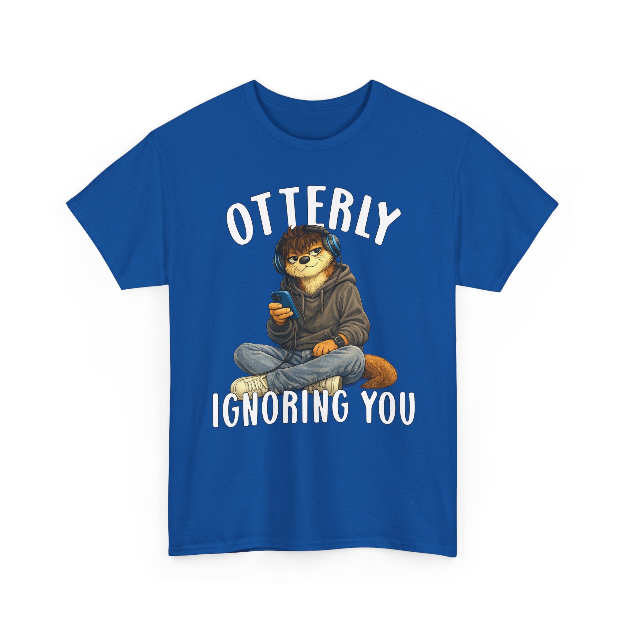 "Otterly Ignoring You" Teen Boy Tee - Otter Series