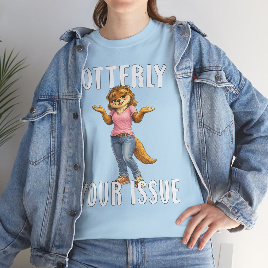 "Otterly Your Issue" Girl Tee - Otter Series
