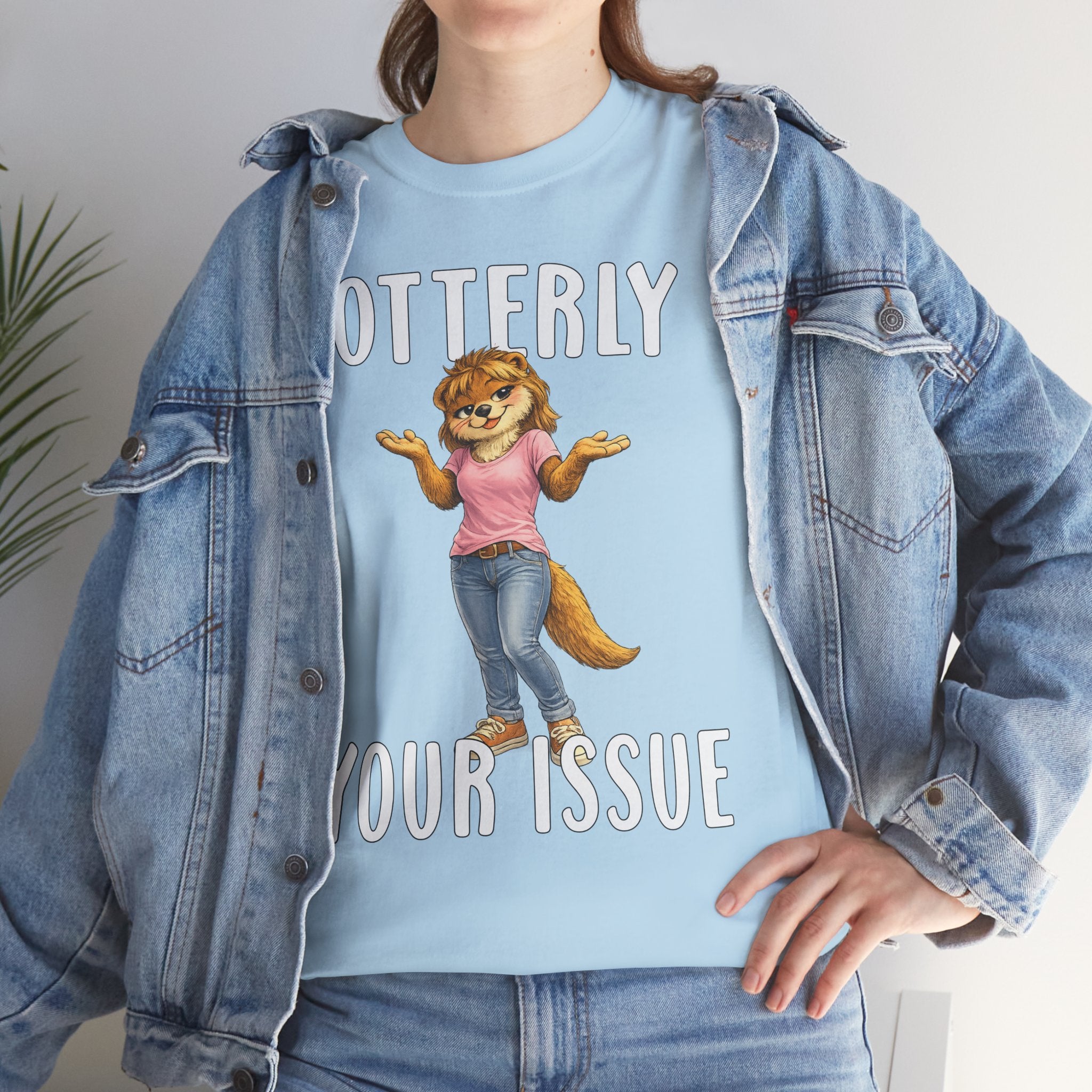 "Otterly Your Issue" Girl Tee - Otter Series