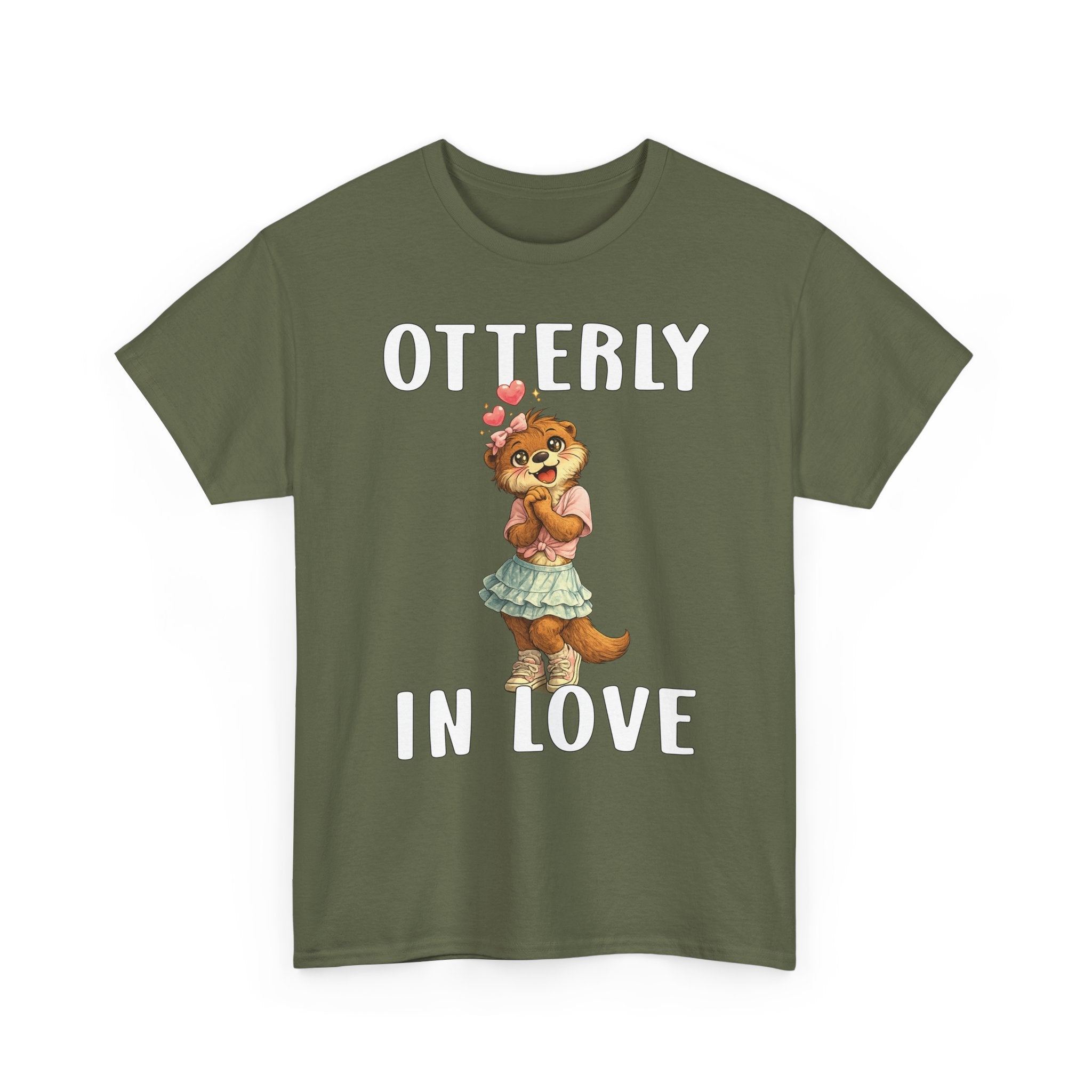"Otterly In Love" Girl Tee - Otter Series