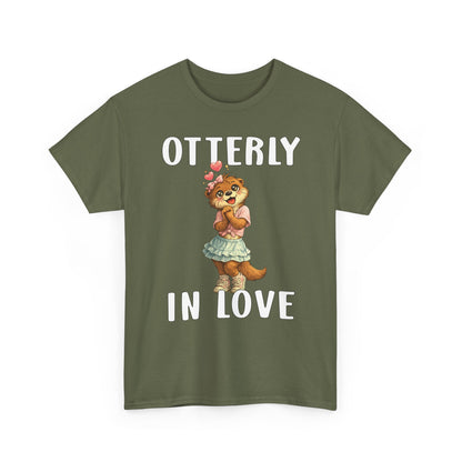 "Otterly In Love" Girl Tee - Otter Series