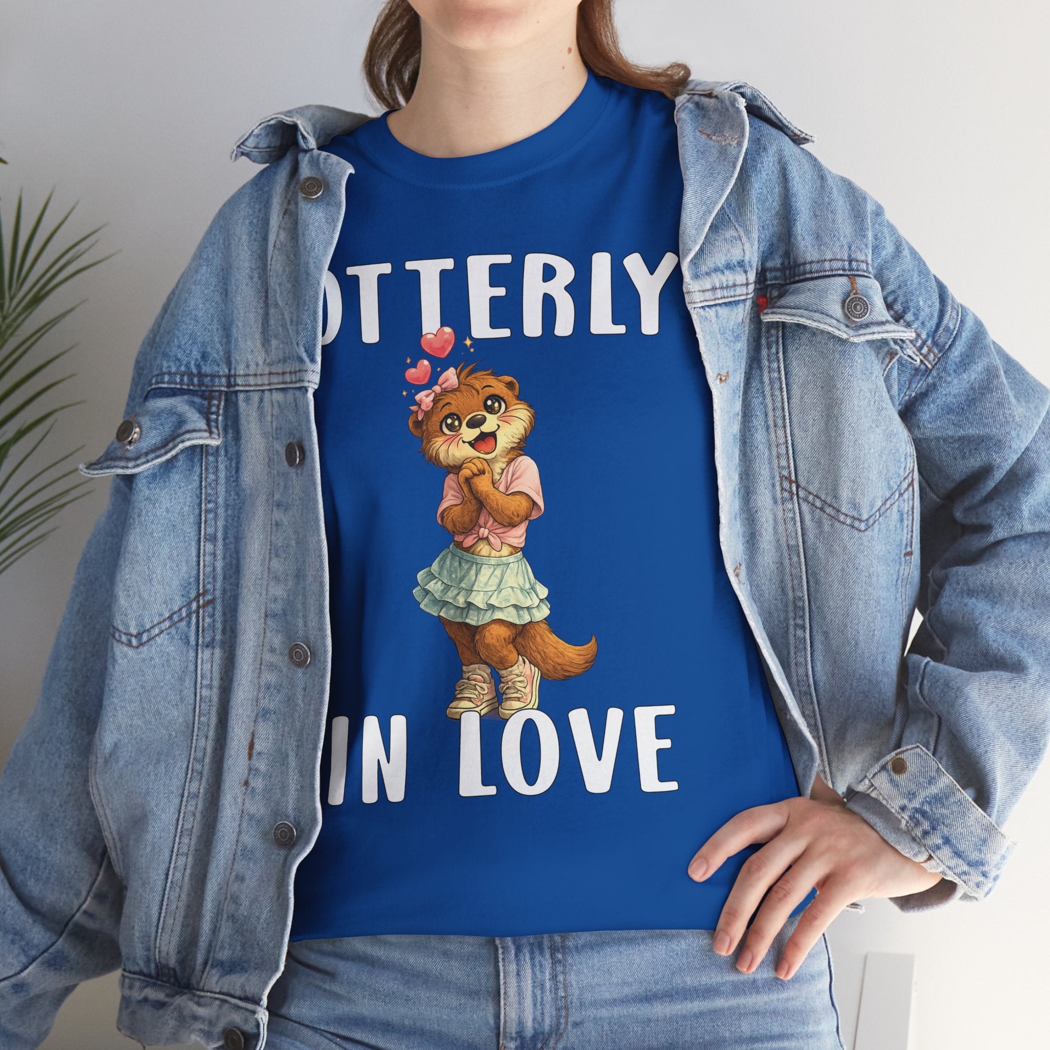 "Otterly In Love" Girl Tee - Otter Series