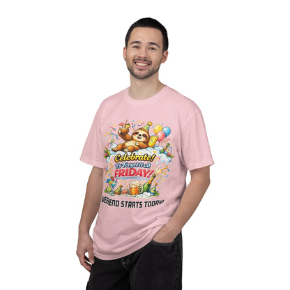 Friday - Procrastination Sloth Series T-shirt