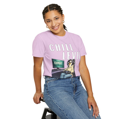 Chill Level Expert Girl T-shirt - Penguin Series