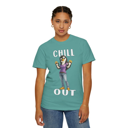 Chill Out Girl T-shirt - Penguin Series