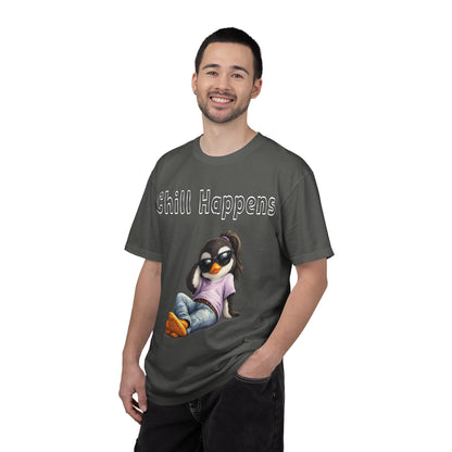 "Chill Happens" T-shirt Penguin Series