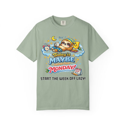 Monday - Procrastination Sloth Series T-shirt