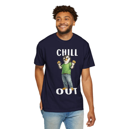 Chill Out Boy T-shirt - Penguin Series