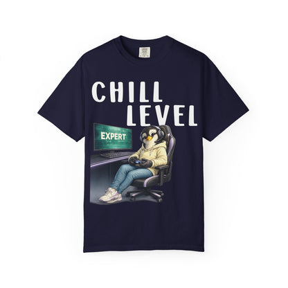 Chill Level Expert Girl T-shirt - Penguin Series