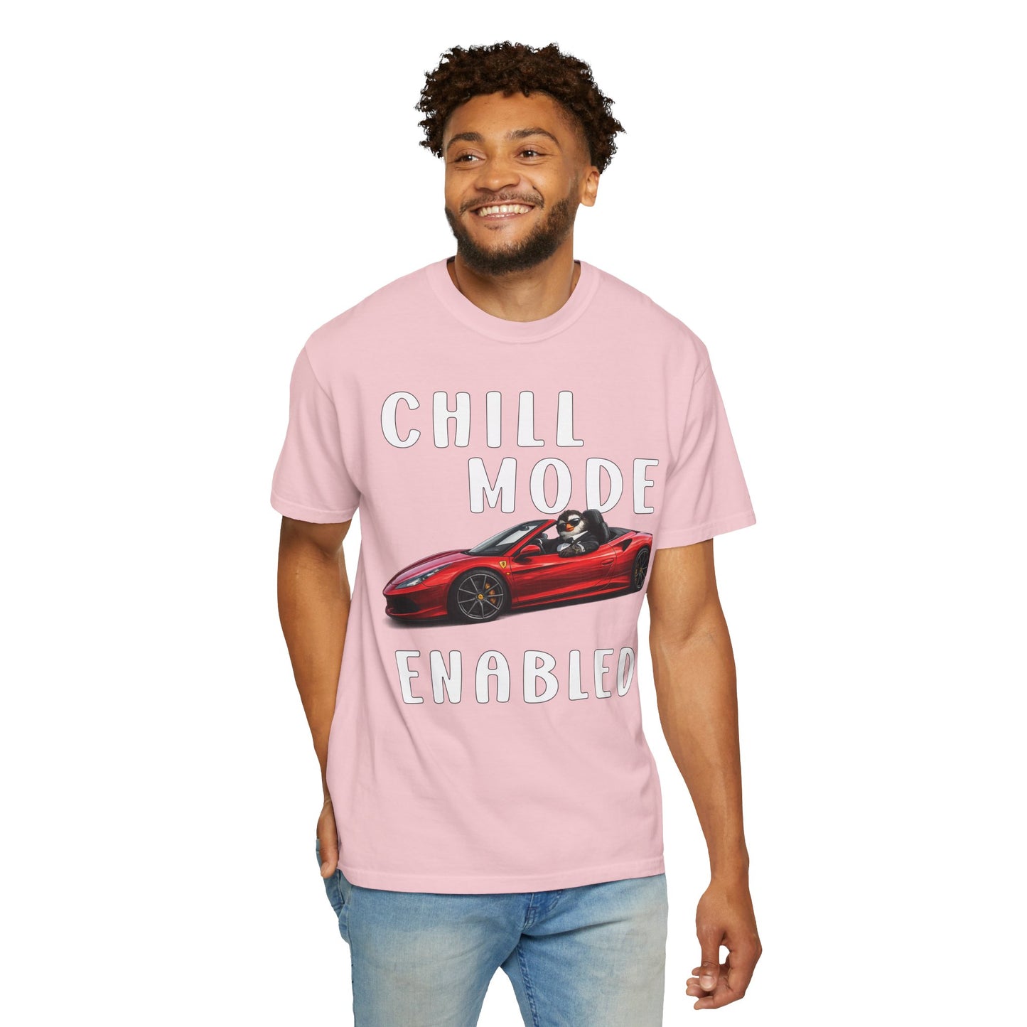 Chill Mode Enabled Boy T-shirt - Penguin Series