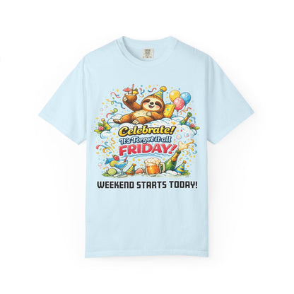 Friday - Procrastination Sloth Series T-shirt
