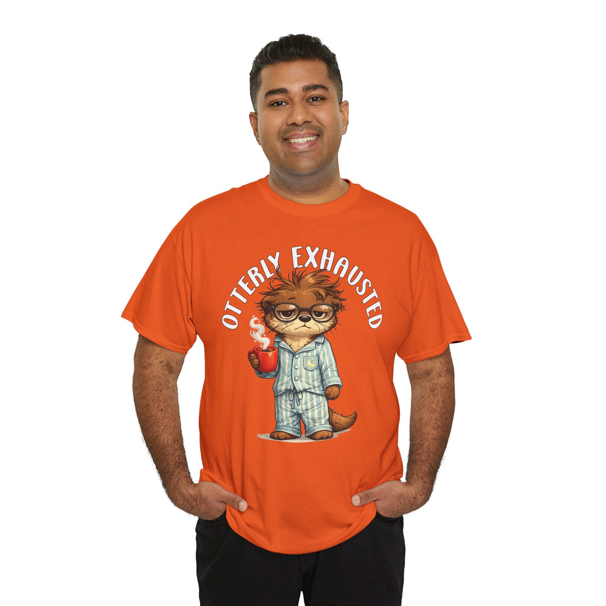 "Otterly Exhausted" Tee - Otter Series