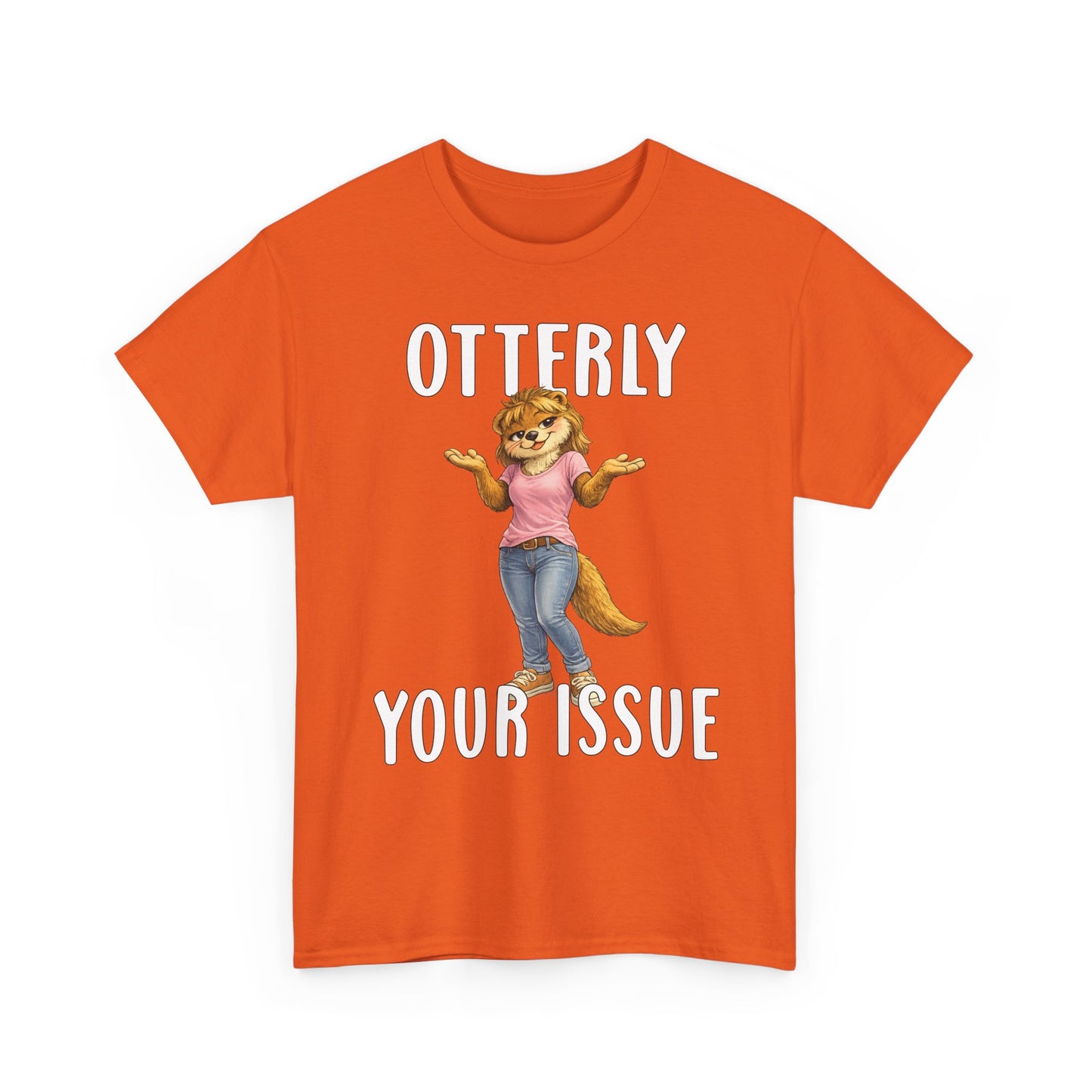 "Otterly Your Issue" Girl Tee - Otter Series