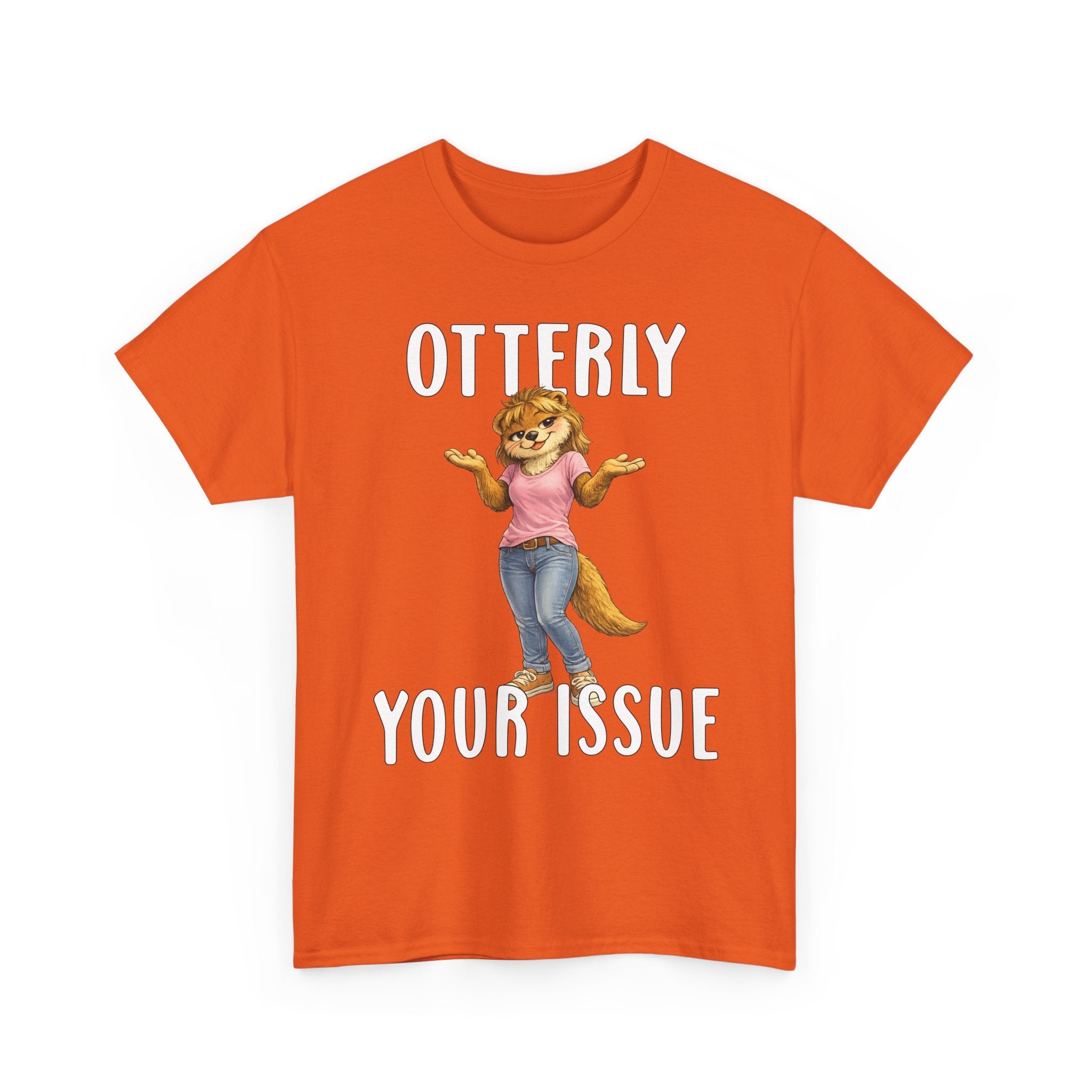 "Otterly Your Issue" Girl Tee - Otter Series