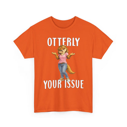 "Otterly Your Issue" Girl Tee - Otter Series