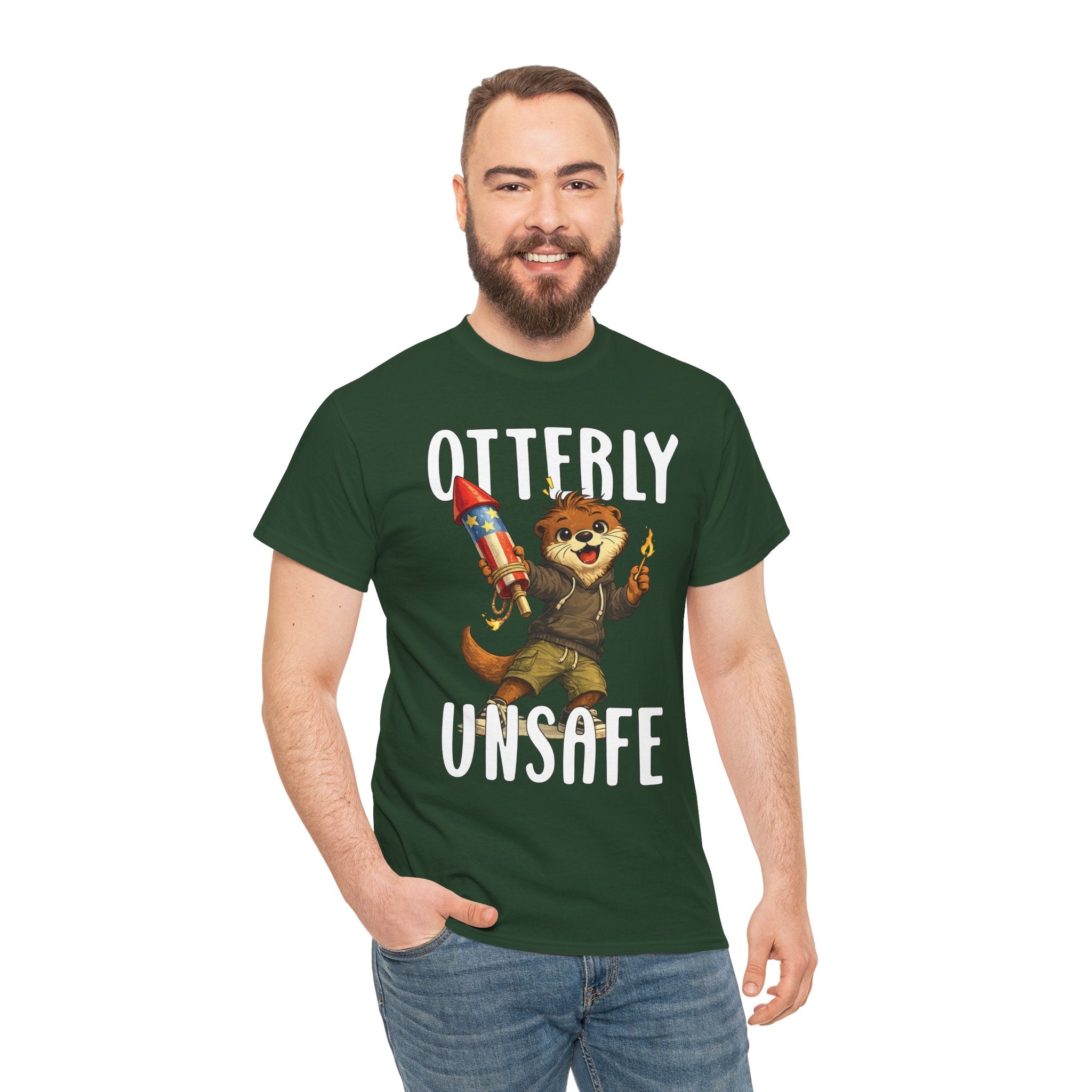 "Otterly Unsafe" Tee - Otter Series