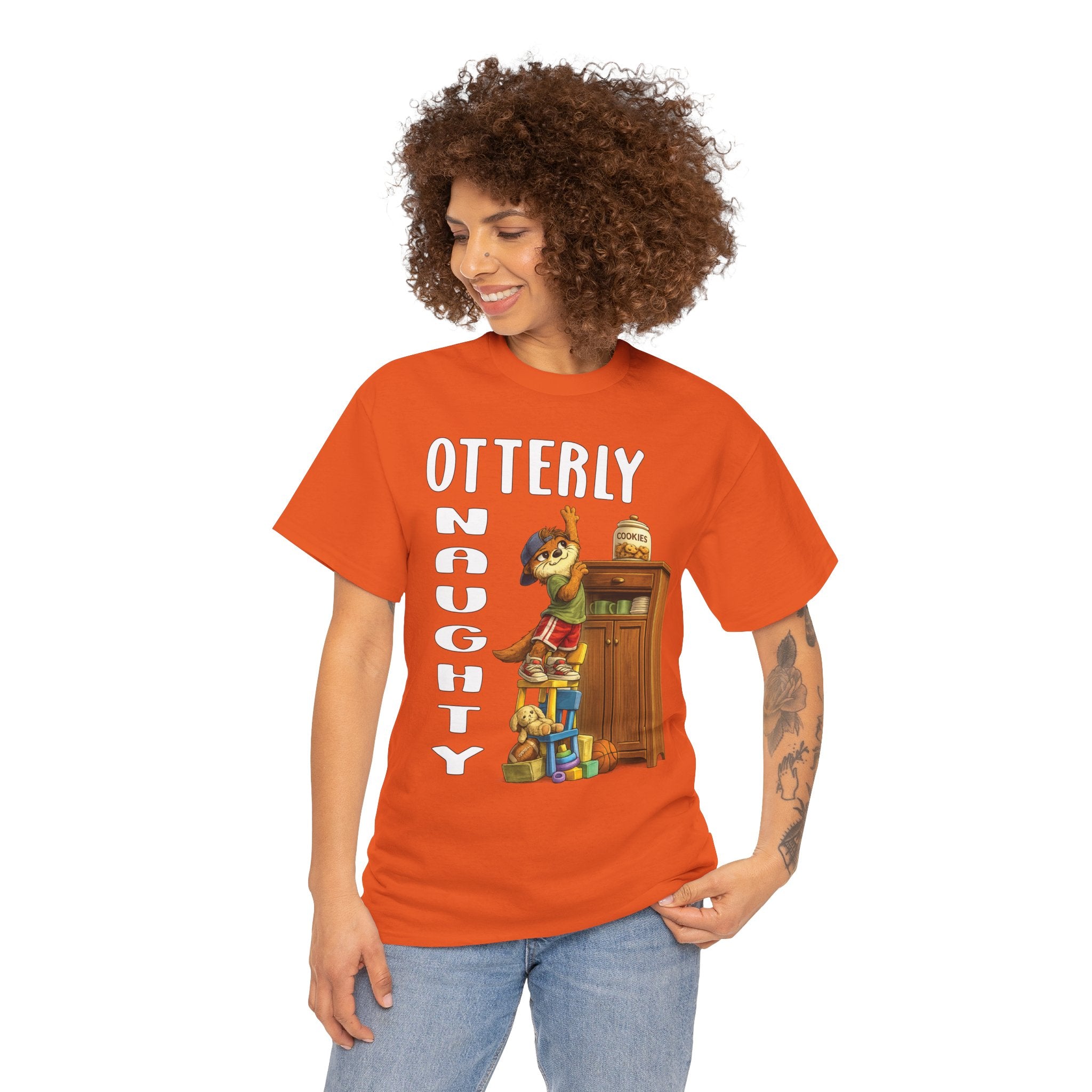 "Otterly Naughty" Tee - Otter series