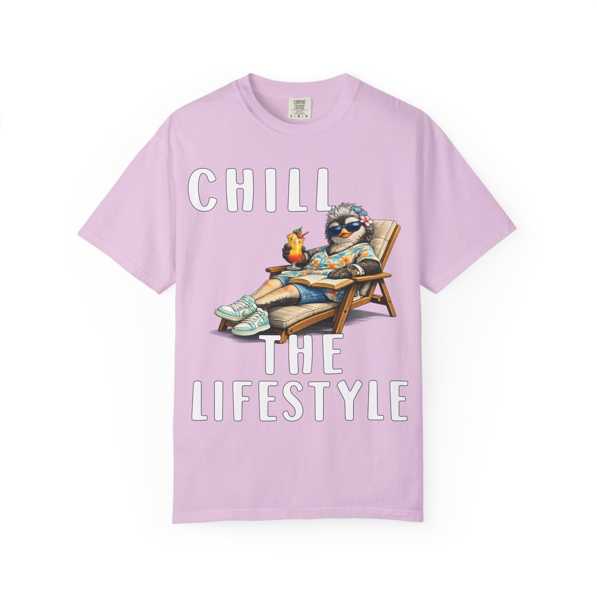 Chill The Lifestyle Grandma T-shirt - Penguin Series