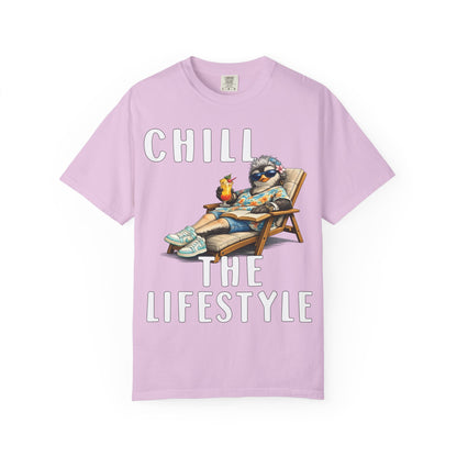 Chill The Lifestyle Grandma T-shirt - Penguin Series