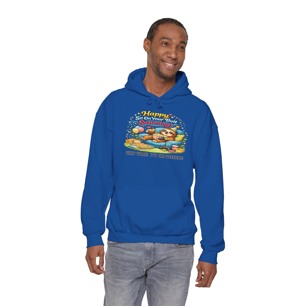 Saturday - Procrastination Sloth Series Hoodie