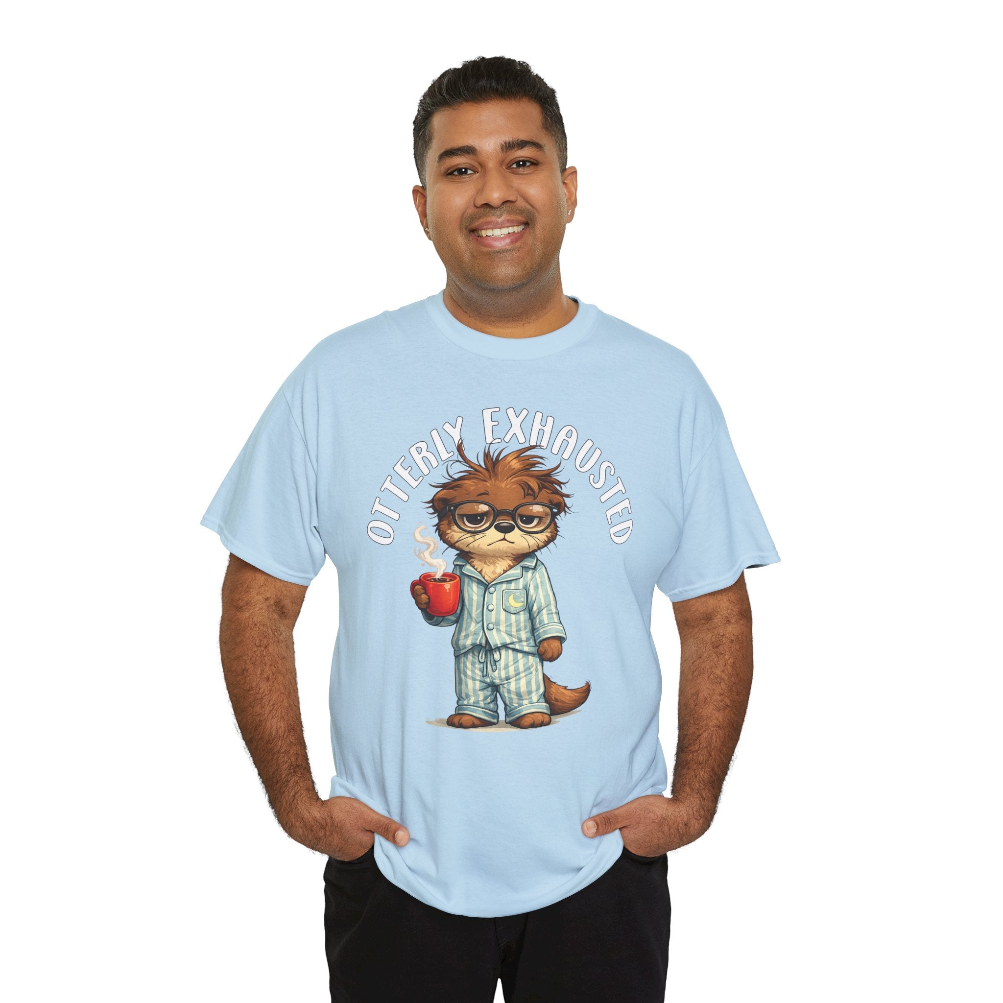 "Otterly Exhausted" Tee - Otter Series