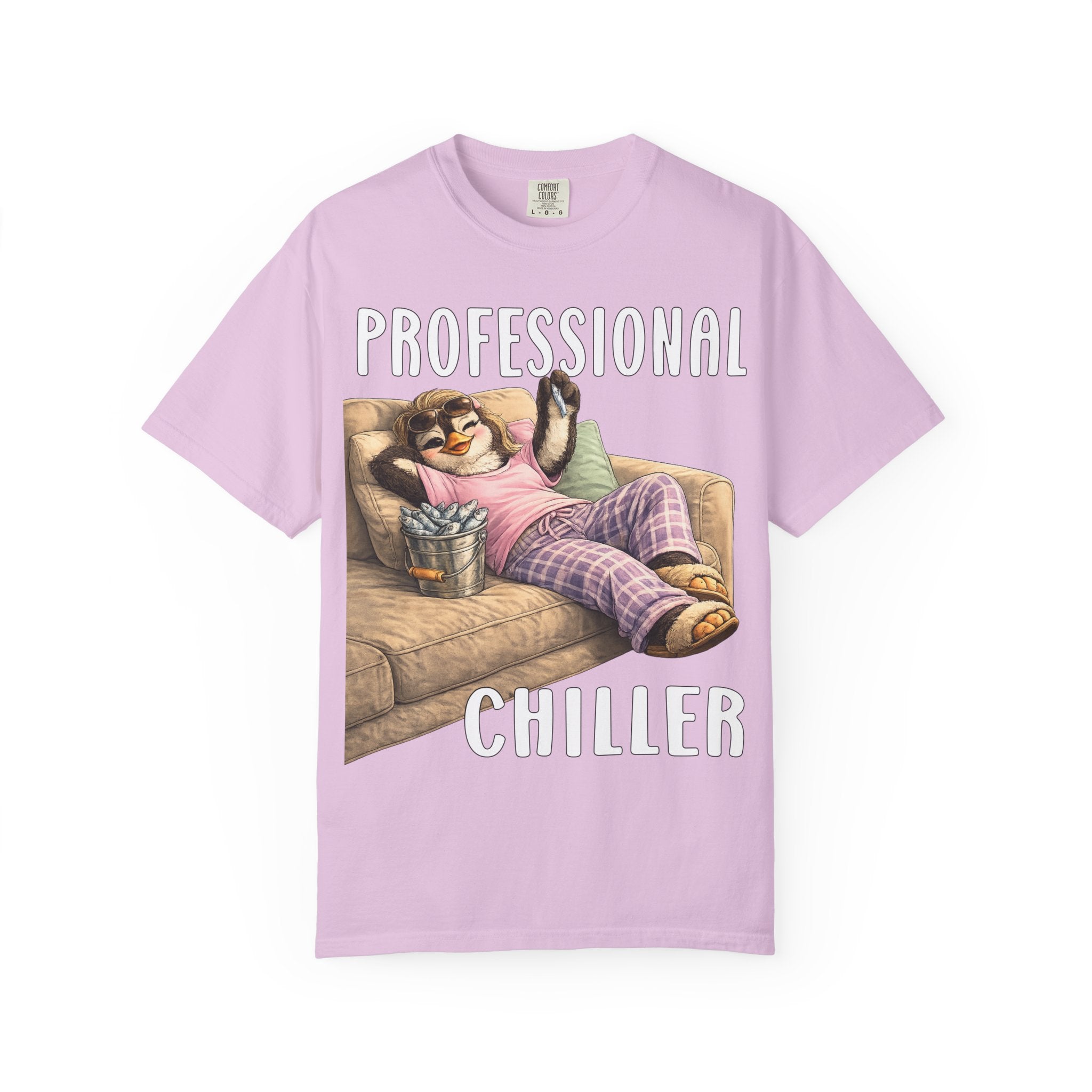 Professional Chiller Girl T-shirt - Penguin Series