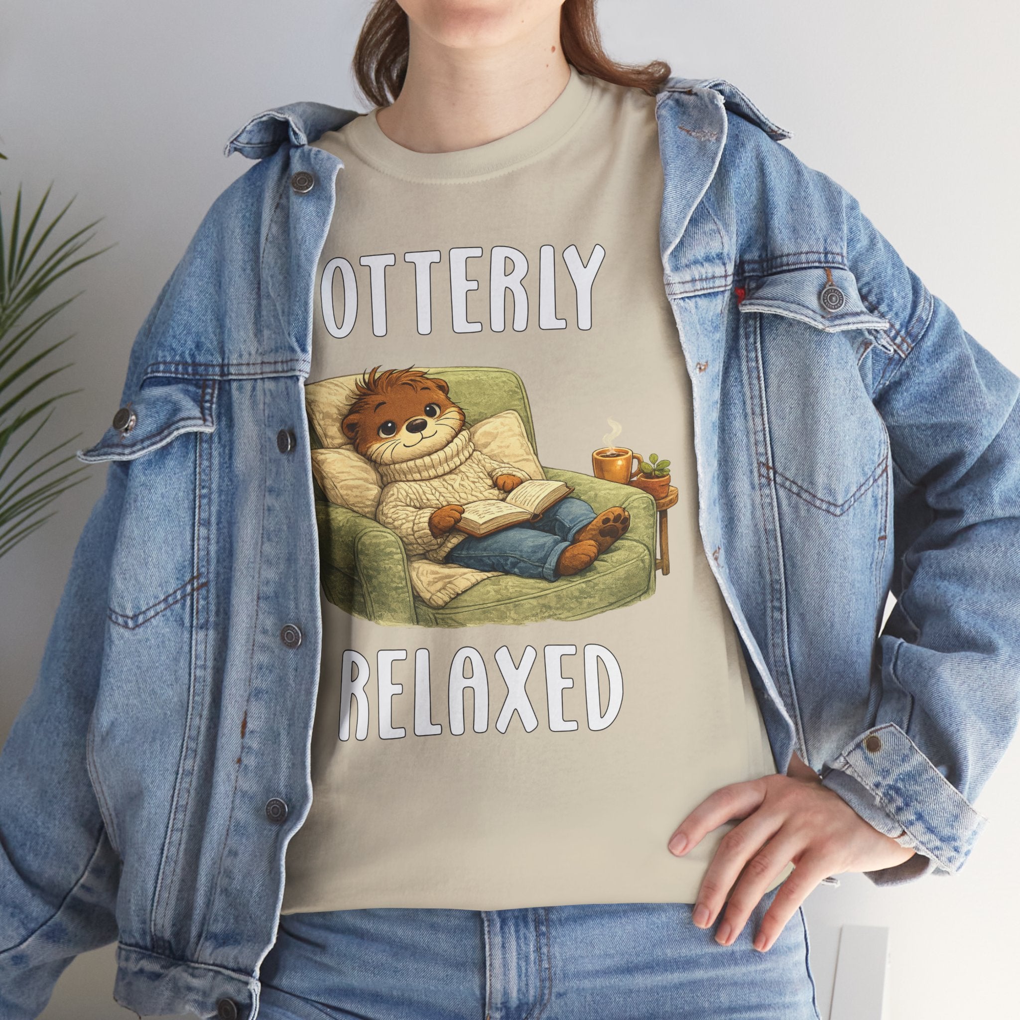 "Otterly Relaxed" Tee - Otter Series