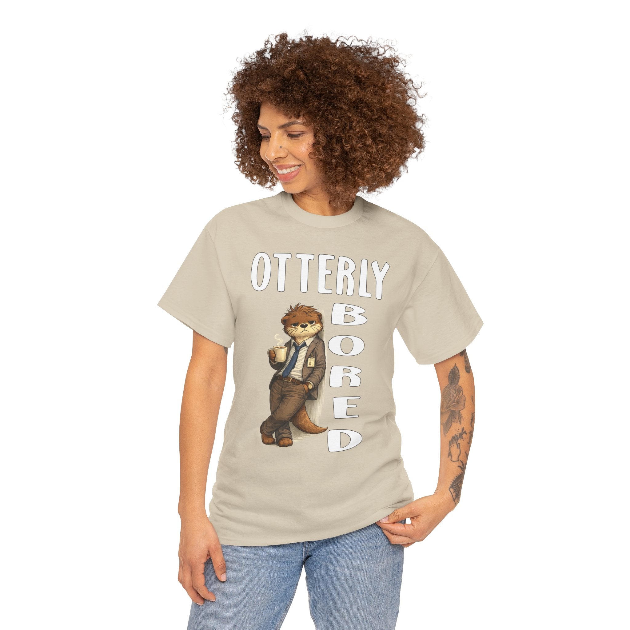 "Otterly Bored" Tee - Otter Series