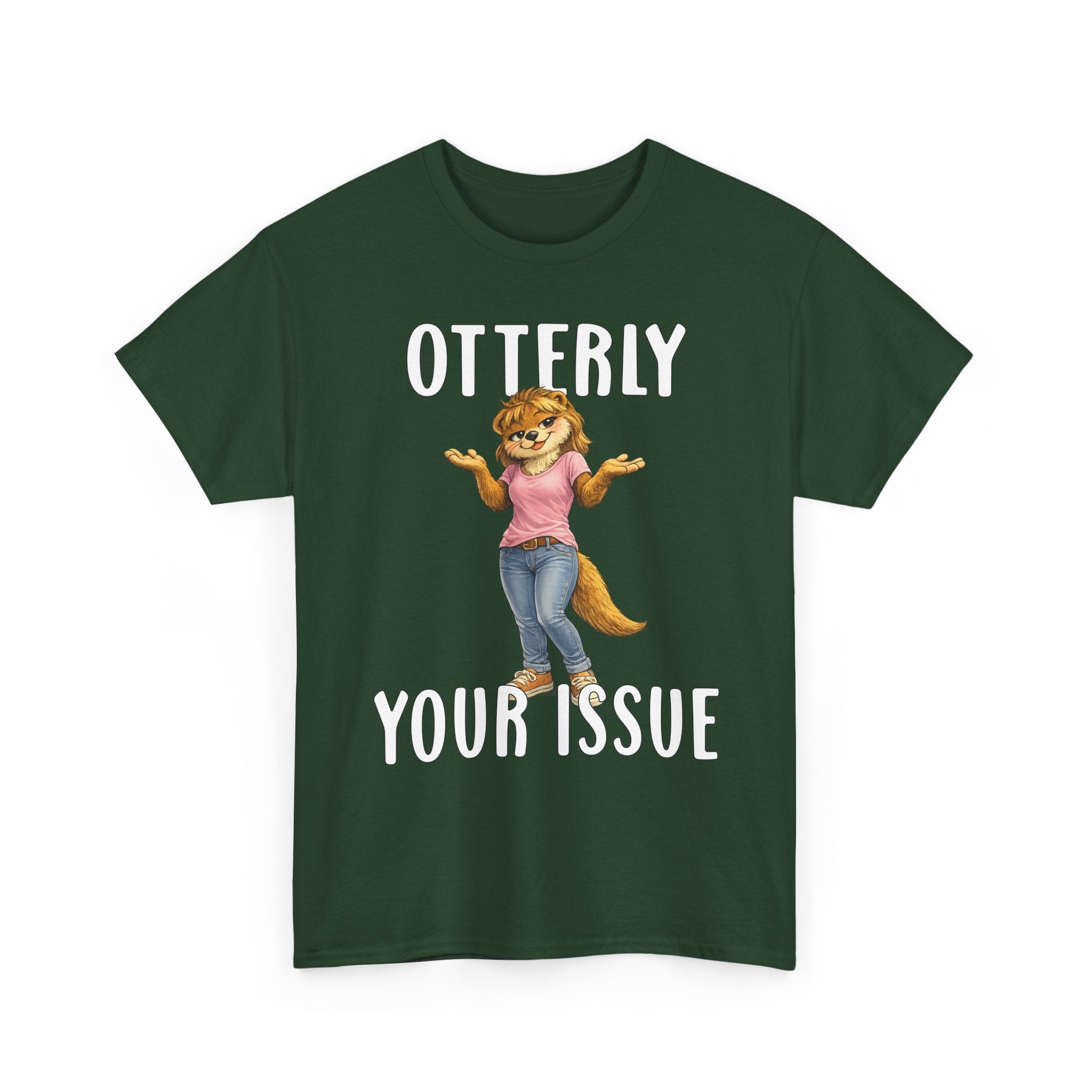 "Otterly Your Issue" Girl Tee - Otter Series