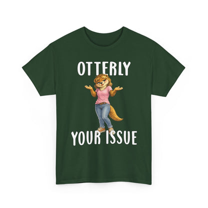 "Otterly Your Issue" Girl Tee - Otter Series