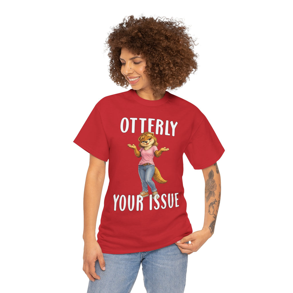 "Otterly Your Issue" Girl Tee - Otter Series