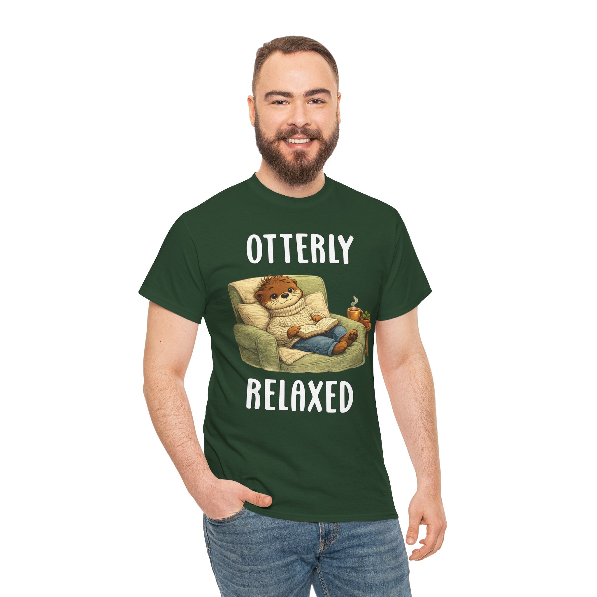"Otterly Relaxed" Tee - Otter Series