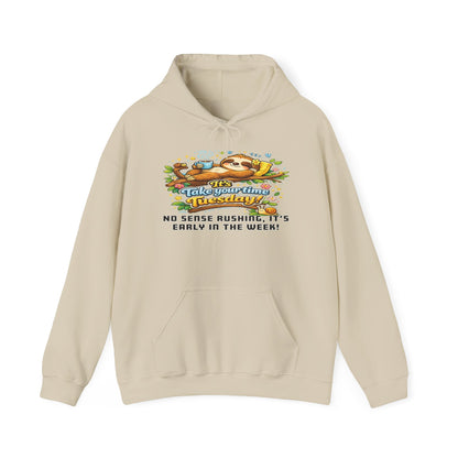 Tuesday - Procrastination Sloth Series Hoodie