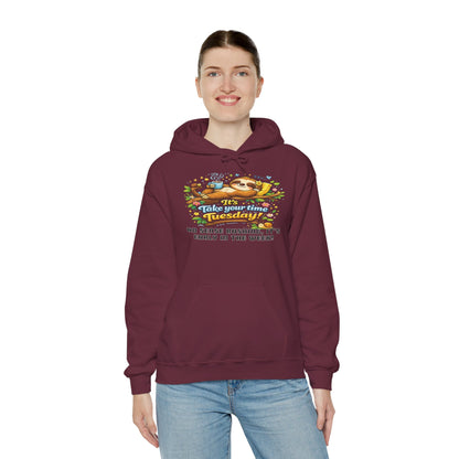 Tuesday - Procrastination Sloth Series Hoodie