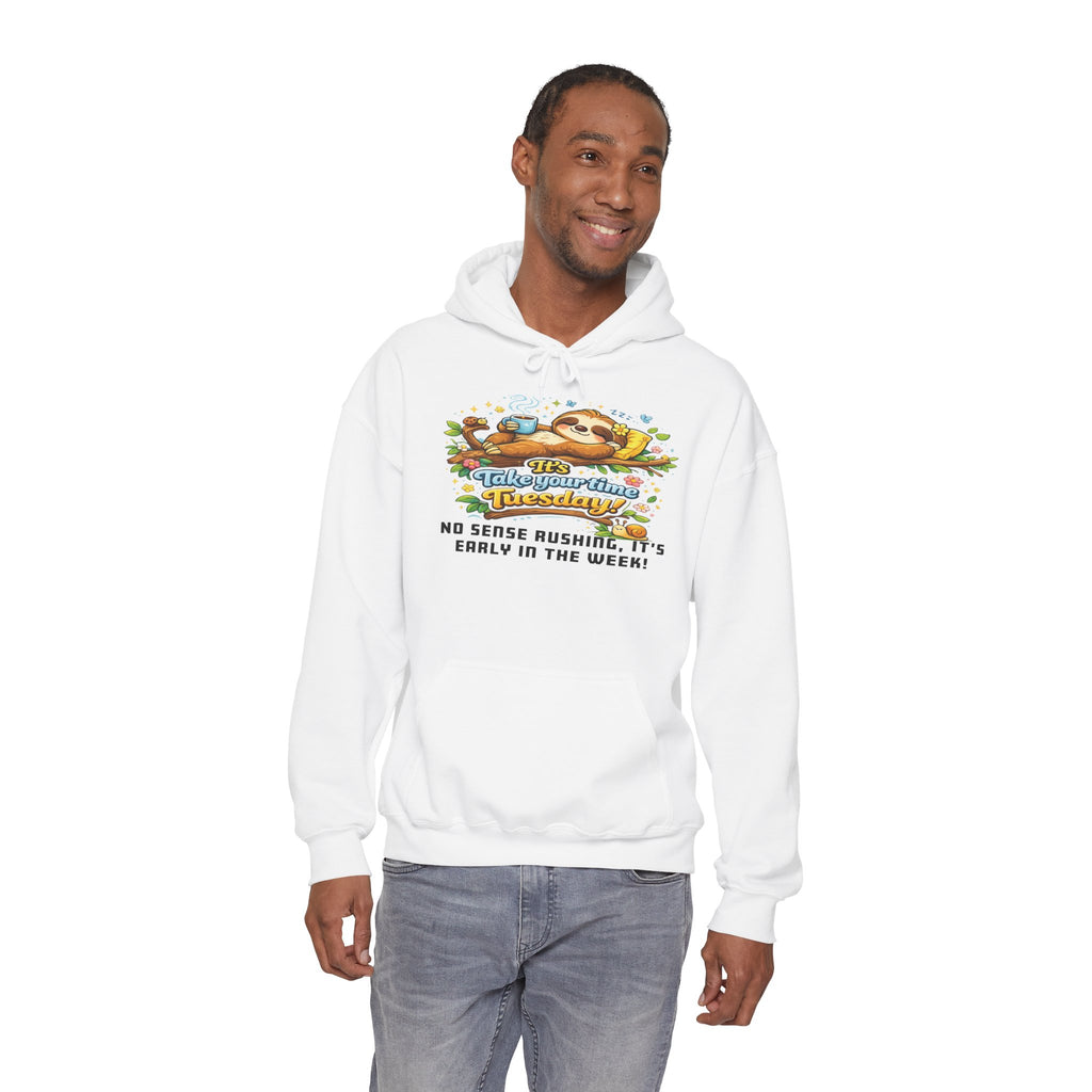 Tuesday - Procrastination Sloth Series Hoodie