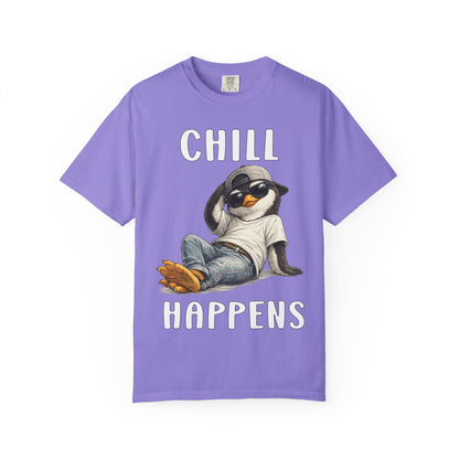 Chill Happens Boy T-shirt - Penguin Series