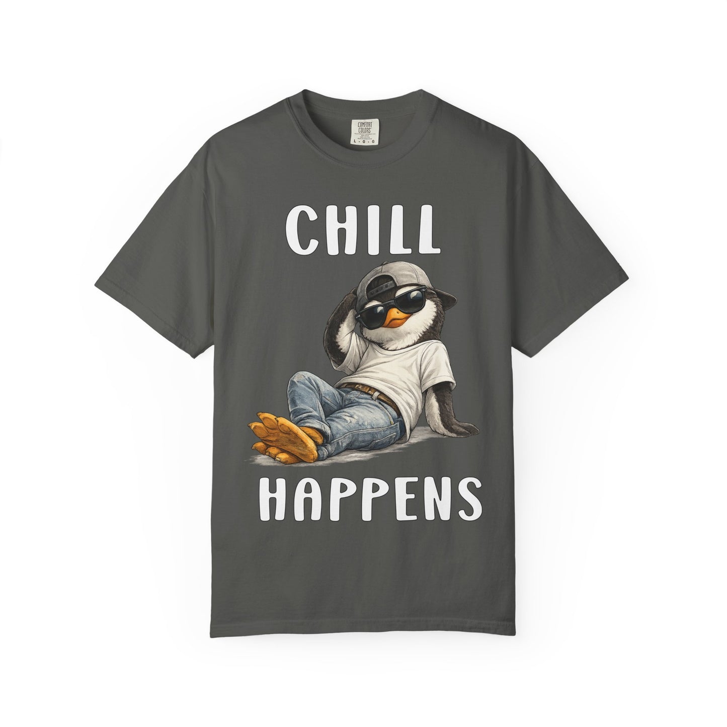 Chill Happens Boy T-shirt - Penguin Series