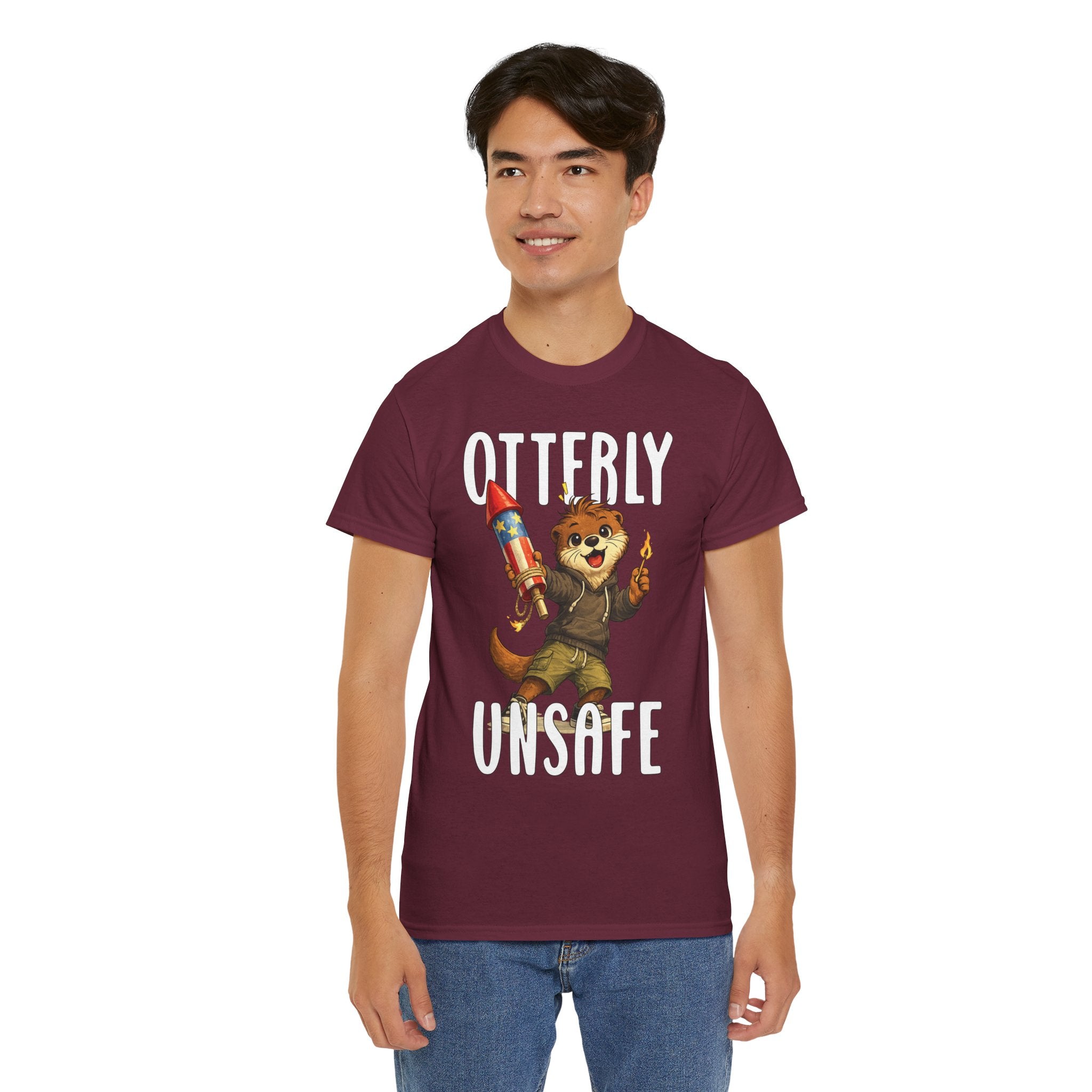 "Otterly Unsafe" Tee - Otter Series