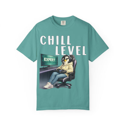Chill Level Expert Girl T-shirt - Penguin Series