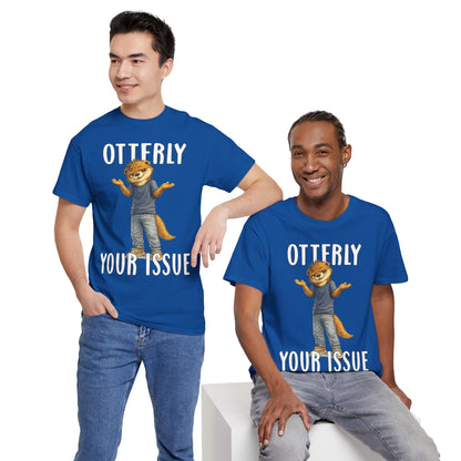 "Otterly Your Issue" Boy Tee - Otter Series
