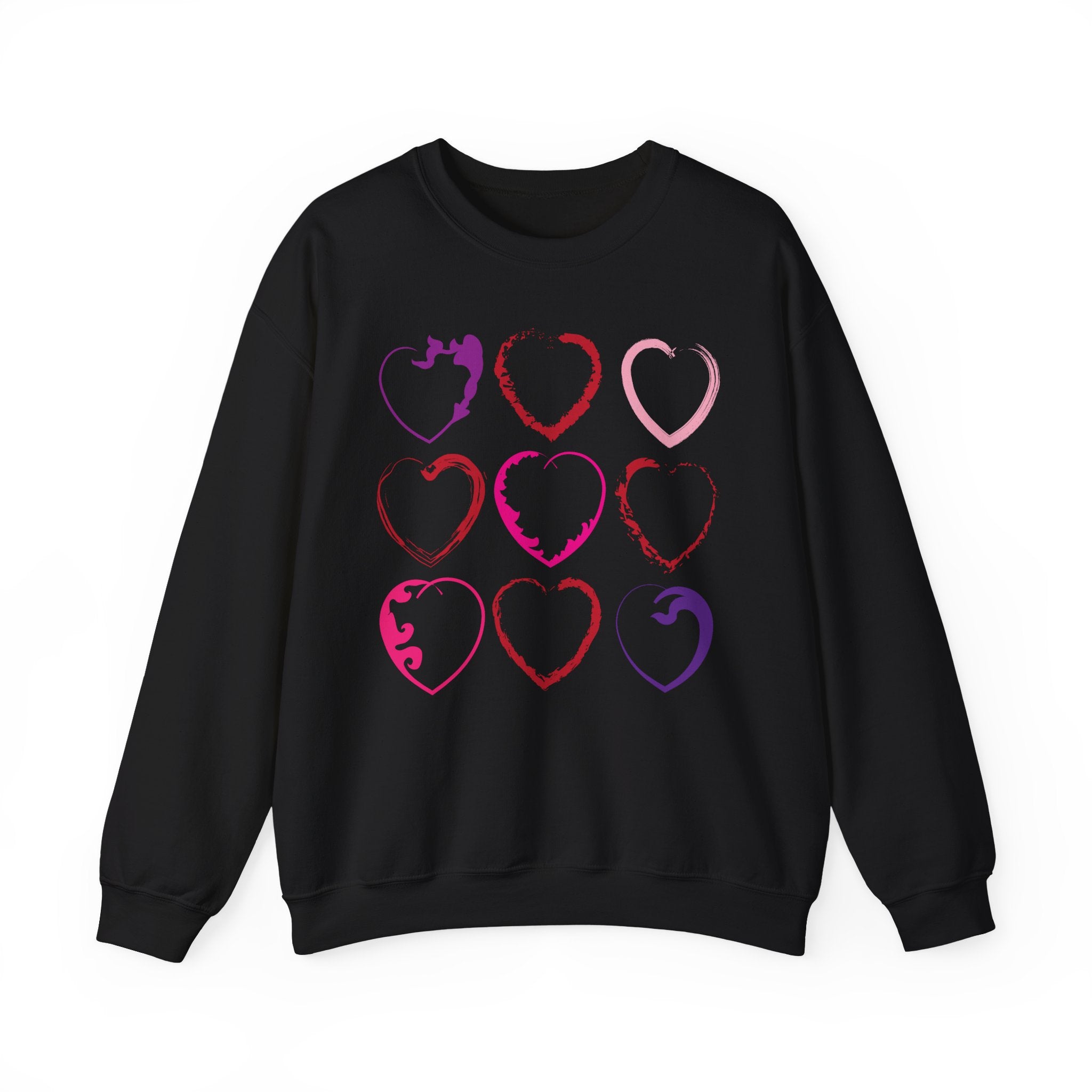 Nine Hearts Valentine's Day Sweatshirt