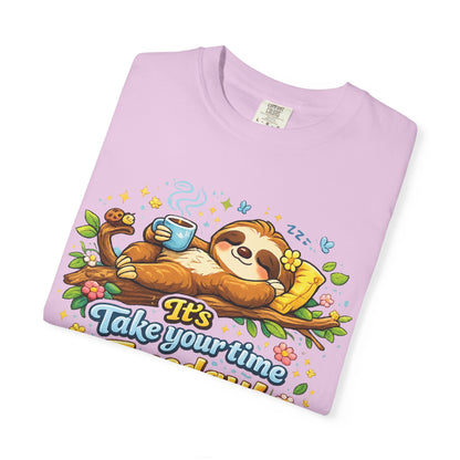 Tuesday - Procrastination Sloth Series T-shirt