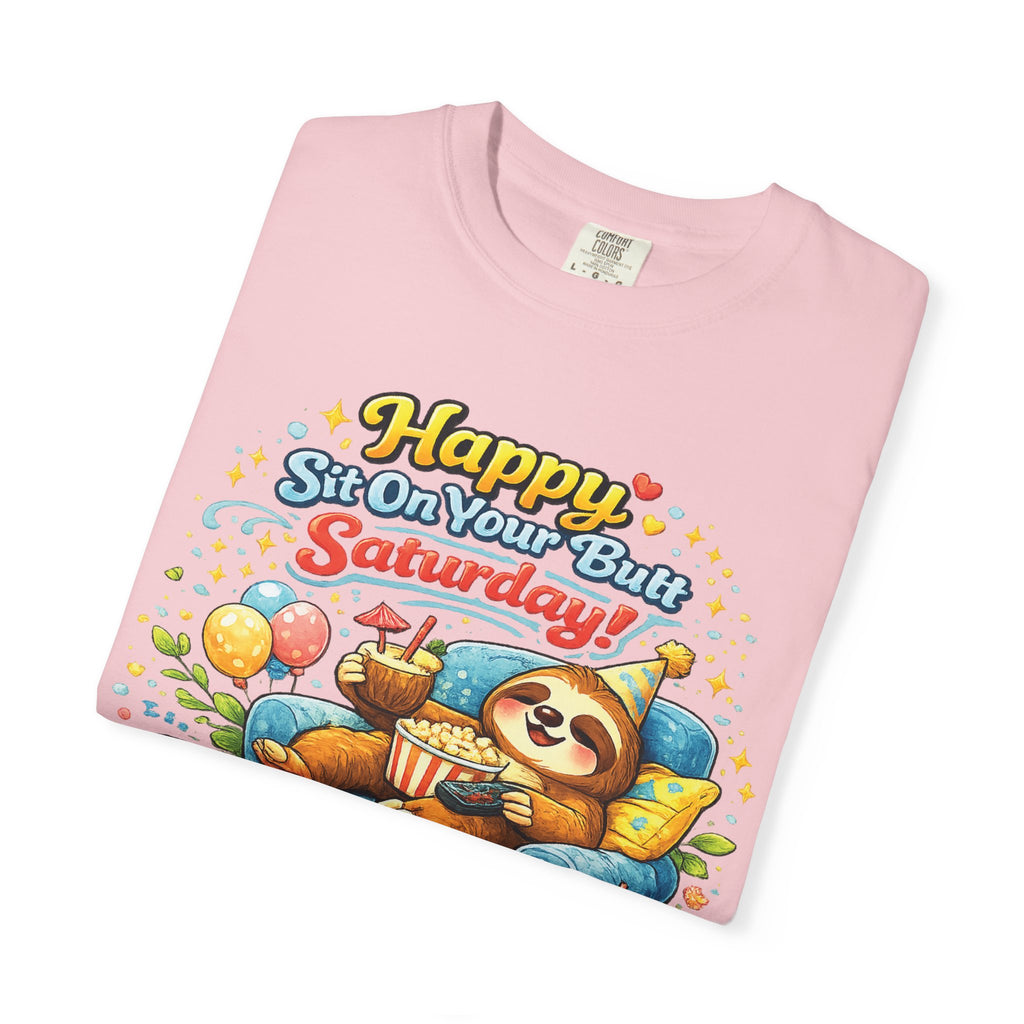 Saturday - Procrastination Sloth Series T-shirt