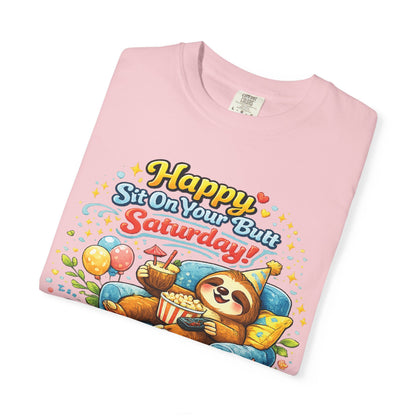 Saturday - Procrastination Sloth Series T-shirt