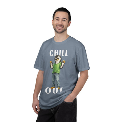 Chill Out Boy T-shirt - Penguin Series