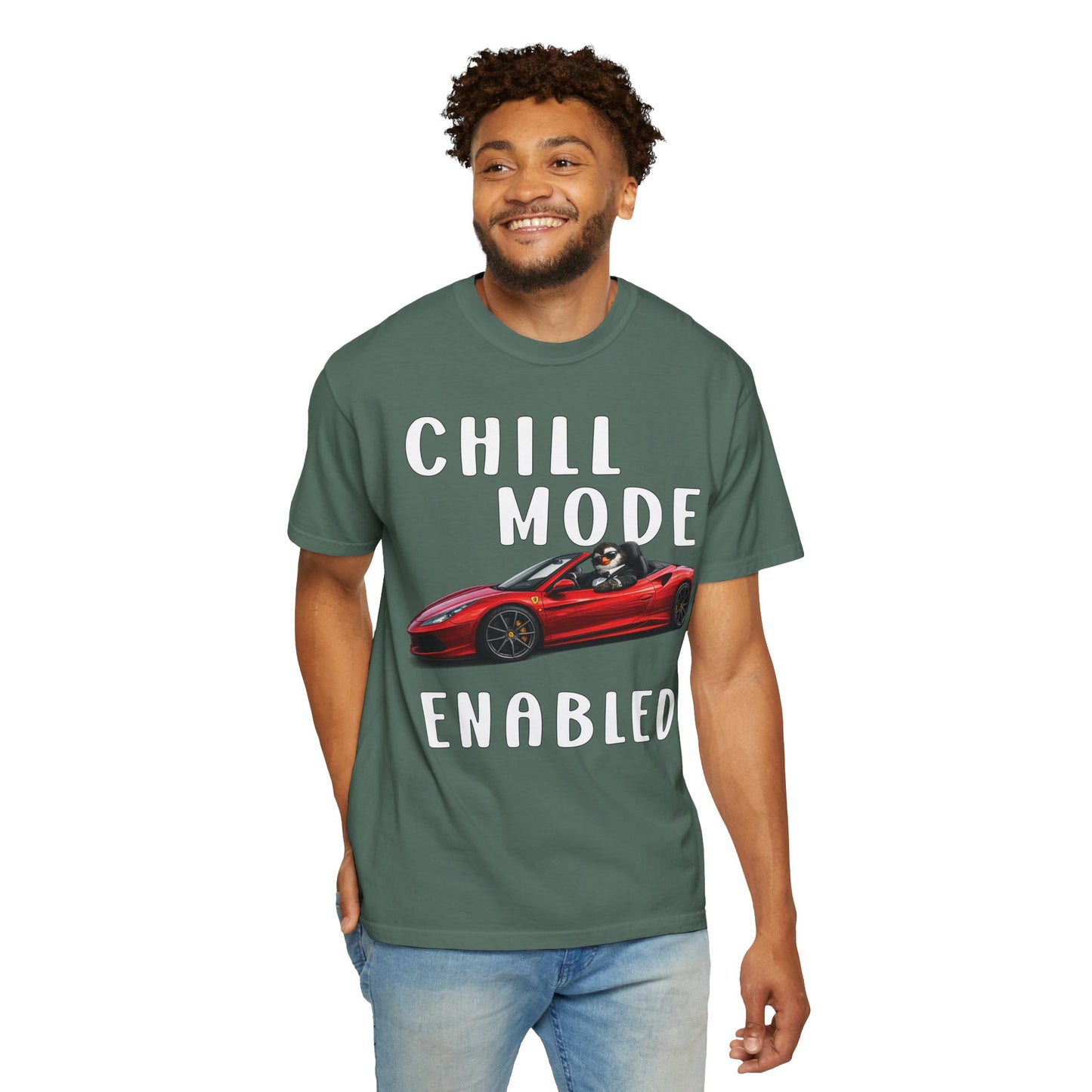 Chill Mode Enabled Boy T-shirt - Penguin Series