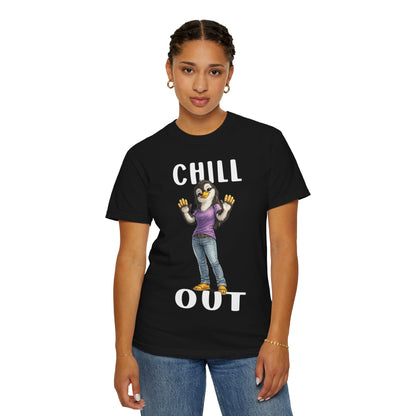 Chill Out Girl T-shirt - Penguin Series